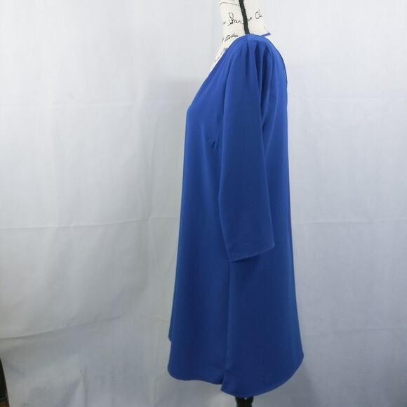Skies Are Blue Pop Over Sheath Dress Strappy Back M - Picture 3 of 6